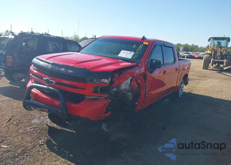 2019 Chevrolet Silverado K1500 Rst z USA, uszkodzony, nr VIN 3GCUYEED0KG119751